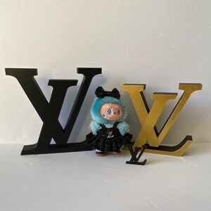 LV Dress with Bow Labubu Outfit FREE LV GIFT